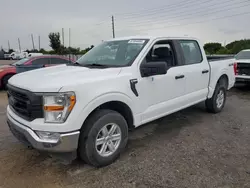 Ford salvage cars for sale: 2022 Ford F150 Supercrew