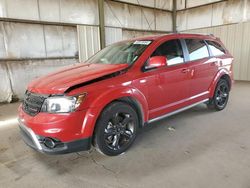 Salvage cars for sale from Copart Phoenix, AZ: 2020 Dodge Journey Crossroad