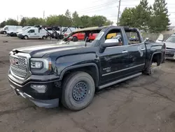 GMC salvage cars for sale: 2017 GMC Sierra K1500 Denali