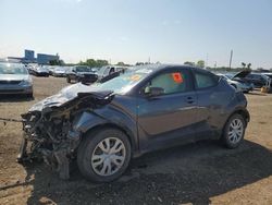 Salvage cars for sale at Des Moines, IA auction: 2019 Toyota C-HR XLE