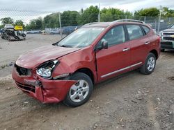 Salvage cars for sale at Chalfont, PA auction: 2015 Nissan Rogue Select S