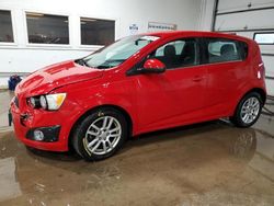 Chevrolet salvage cars for sale: 2012 Chevrolet Sonic LT