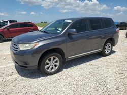 Toyota salvage cars for sale: 2013 Toyota Highlander Base