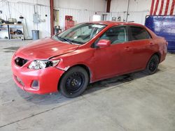 Vehiculos salvage en venta de Copart Billings, MT: 2013 Toyota Corolla Base