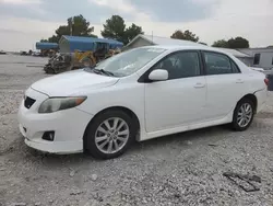 Salvage cars for sale at Prairie Grove, AR auction: 2010 Toyota Corolla Base