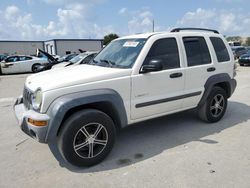 Jeep salvage cars for sale: 2004 Jeep Liberty Sport