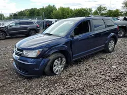 Salvage cars for sale at Chalfont, PA auction: 2017 Dodge Journey SE