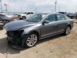 Salvage cars for sale at Greenwood, NE auction: 2017 Volkswagen Passat SE