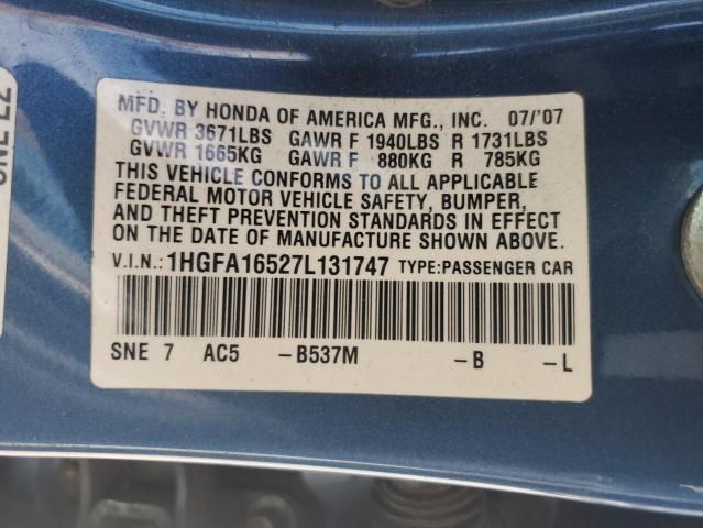 2007 Honda Civic LX