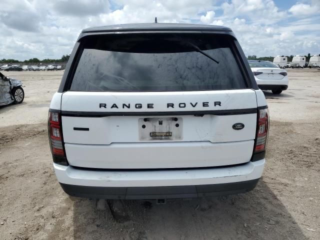 2016 Land Rover Range Rover Supercharged