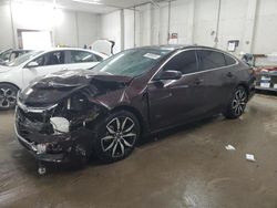 Vehiculos salvage en venta de Copart Madisonville, TN: 2020 Chevrolet Malibu RS