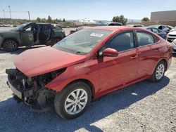 Salvage cars for sale at Mentone, CA auction: 2022 Hyundai Accent SE