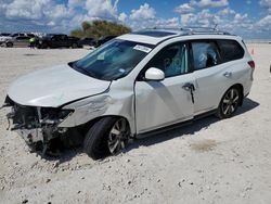 Salvage cars for sale at Taylor, TX auction: 2015 Nissan Pathfinder S