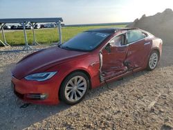 Salvage cars for sale from Copart Temple, TX: 2017 Tesla Model S