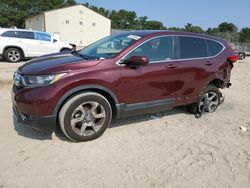 Salvage cars for sale at Seaford, DE auction: 2018 Honda CR-V EX