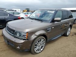 Land Rover salvage cars for sale: 2011 Land Rover Range Rover Sport LUX