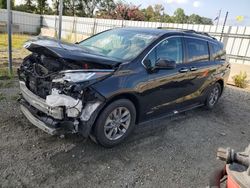 Toyota salvage cars for sale: 2021 Toyota Sienna XLE