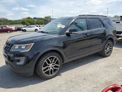 Salvage cars for sale at Lebanon, TN auction: 2016 Ford Explorer Sport