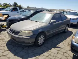 Salvage cars for sale at Martinez, CA auction: 1999 Honda Civic DX