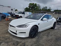 2021 Tesla Model S en venta en Opa Locka, FL