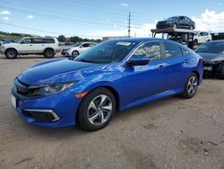 Honda salvage cars for sale: 2019 Honda Civic LX