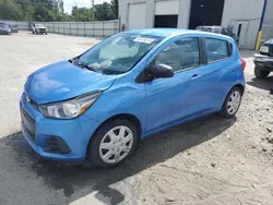 Salvage cars for sale at Savannah, GA auction: 2017 Chevrolet Spark LS