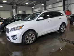 Salvage cars for sale at Ham Lake, MN auction: 2017 KIA Sorento SX