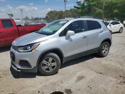 Chevrolet salvage cars for sale: 2019 Chevrolet Trax 1LT