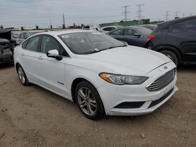 2018 Ford Fusion SE Hybrid