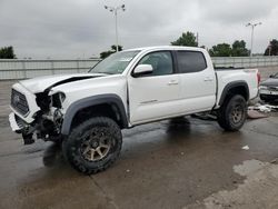 Toyota salvage cars for sale: 2019 Toyota Tacoma Double Cab