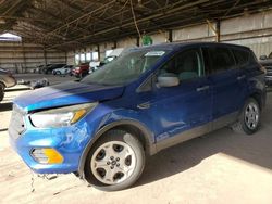 Salvage cars for sale at Phoenix, AZ auction: 2018 Ford Escape S