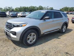 Ford salvage cars for sale: 2021 Ford Explorer XLT