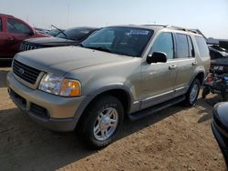 Ford salvage cars for sale: 2002 Ford Explorer XLT