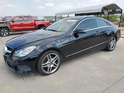 Salvage cars for sale at Grand Prairie, TX auction: 2014 Mercedes-Benz E 350