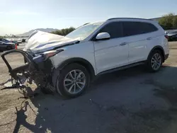 Salvage cars for sale at Las Vegas, NV auction: 2018 Hyundai Santa FE SE