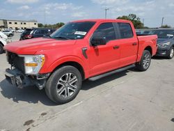 Ford salvage cars for sale: 2021 Ford F150 Supercrew