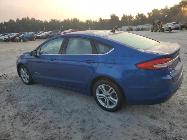 2018 Ford Fusion S Hybrid