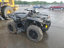 Salvage motorcycles for sale at Duryea, PA auction: 2021 Can-Am Outlander XT 850