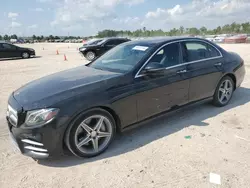 Salvage cars for sale at Houston, TX auction: 2017 Mercedes-Benz E 300