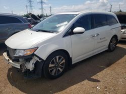 Carros salvage sin ofertas aún a la venta en subasta: 2015 Honda Odyssey Touring