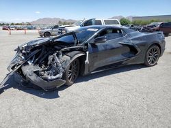 Salvage cars for sale at Las Vegas, NV auction: 2023 Chevrolet Corvette Stingray 3LT