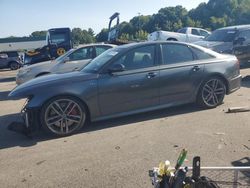 Salvage cars for sale at Assonet, MA auction: 2018 Audi S6 Prestige