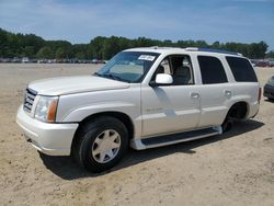 Salvage cars for sale at Conway, AR auction: 2002 Cadillac Escalade Luxury