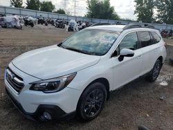 Salvage cars for sale at Elgin, IL auction: 2018 Subaru Outback 2.5I Premium