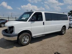 Salvage trucks for sale at Newton, AL auction: 2017 Chevrolet Express G3500 LT