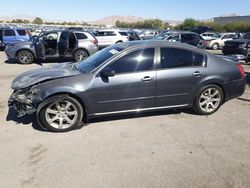 Salvage cars for sale at Las Vegas, NV auction: 2007 Nissan Maxima SE