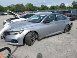 Salvage cars for sale at Madisonville, TN auction: 2021 Honda Accord Sport