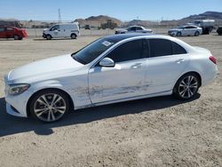 Salvage cars for sale at North Las Vegas, NV auction: 2015 Mercedes-Benz C300