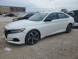 Honda salvage cars for sale: 2021 Honda Accord Sport