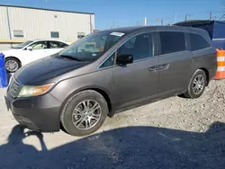 Salvage cars for sale at Haslet, TX auction: 2012 Honda Odyssey EXL